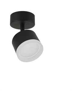 Светильник наст.-пот. (спот) Modern 15Вт GX53 черный 21036 Truenergy