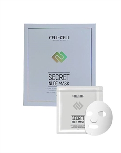 Восстанавливающая тканевая маска-вторая кожа  Secret Nude Mask 25 Cellbycell