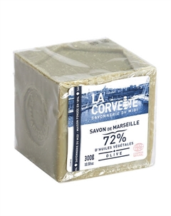 Мыло традиционное марсельское Оливковое Savon de Marseille Olive La corvette