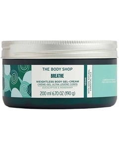 Увлажняющий крем-гель с эфирными маслами эвкалипта и розмарина Breathe 200 The body shop