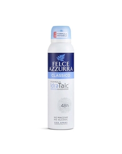 Дезодорант-спрей антиперспирант "Классический" Classico Deo Spray 150 Felce azzurra