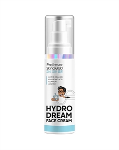 Крем для лица увлажняющий "HYDRO DREAM FACE CREAM" с морским коллагеном и гиалуроновой кислотой 50 Professor skingood