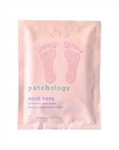 Восстанавливающая маска для ног Rosé Toes Patchology