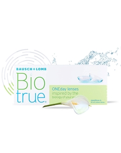 ® ONEday — однодневные контактные линзы Biotrue