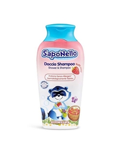 Гель для душа и Шампунь Красные ягоды 250 Saponello