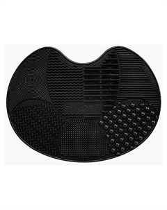 Коврик для очистки кистей Spa Express Brush Cleaning Mat Black Sigma beauty