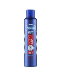 Дезодорант-спрей Men Active Dry 48H 250 Vaseline