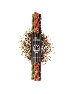 Свечи восковые скрутка с травами "Исполнение желаний", 3 шт. Ezo