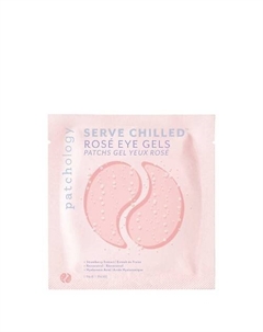 Освежающие патчи с экстрактом розы Serve Chilled Rosé Eye Gels Patchology