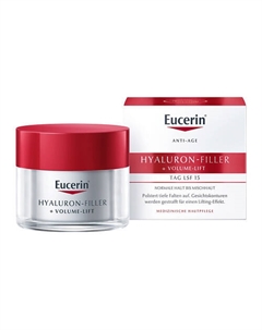 Крем для дневного ухода за нормальной и комбинированной кожей Hyaluron-Filler + Volume-Lift SPF 15 50 Eucerin