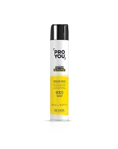 Лак средней фиксации Pro You Setter Hairspray Medium Hold Flexibility & Volume 500 Revlon professional