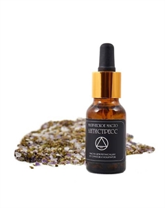 Масло магическое Антистресс с аметистом и травами 15 Ezo