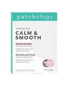 Маски для лица Smart Mud Duo Smooth + Calm 16 Patchology