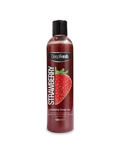 Гель-скраб для душа Strawberry 400 Deep fresh