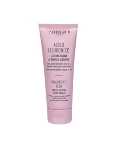 Крем для рук с гиалуроновой кислотой Hyaluronic Acid Triple Action Hand Cream 75 L'erbolario