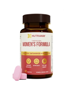Витаминно-Минеральный Комплекс Женские Nutraway