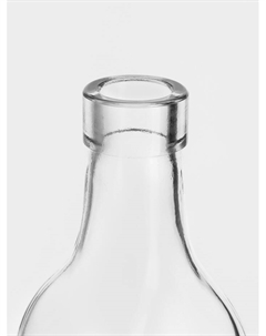 Бутылка для соусов и масла «Лимоны», 500 мл, 6×29 см, стекло, прозрачная Доляна