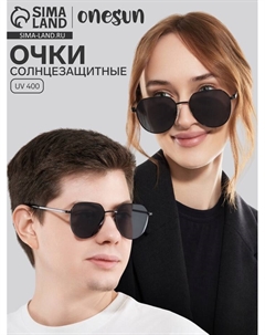 Очки солнцезащитные uv 400, дужка 13 см, ширина 12.5 см, линза 5.1×5.4 см Onesun