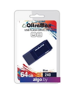 USB Flash 240 64GB (синий) [OM-64GB-240-Blue] Oltramax