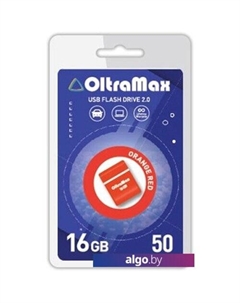 USB Flash 50 16GB (оранжевый) Oltramax
