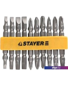 Набор бит 2605-H10 Stayer