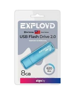 USB Flash 620 8GB (синий) Exployd