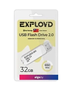 USB Flash 650 32GB (белый) Exployd
