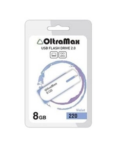 USB Flash 220 8GB (фиолетовый) [OM-8GB-220-Violet] Oltramax