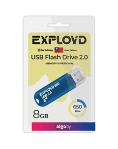 USB Flash 650 8GB (синий) Exployd