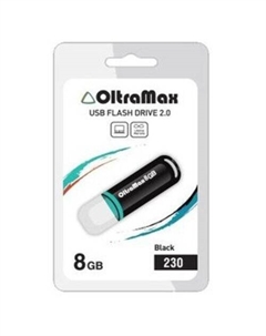 USB Flash 230 8GB (белый) [OM-8GB-230-White] Oltramax