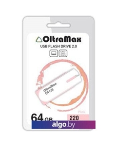 USB Flash 220 64GB (розовый) [OM-64GB-220-Pink] Oltramax
