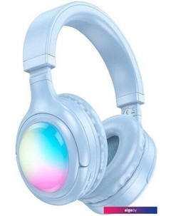 Наушники W48 (голубой) Hoco