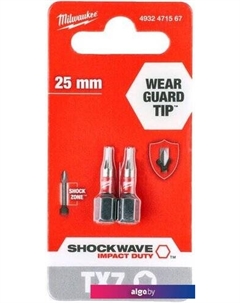 Набор бит 4932471567 (2 предмета) Milwaukee