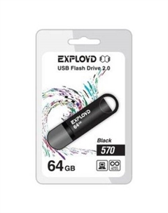 USB Flash 570 64GB (оранжевый) [EX-64GB-570-Orange] Exployd