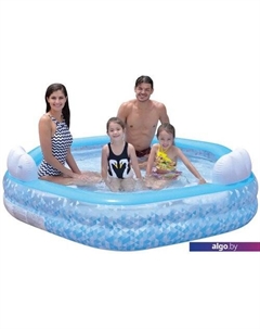 Надувной бассейн 57161 (223x211x58) Sunclub