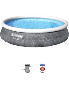 Надувной бассейн Fast Set 57376 (396x84) Bestway