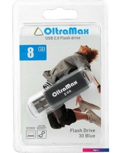 USB Flash 30 8GB (черный) Oltramax