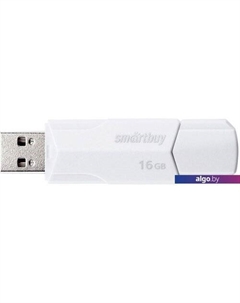 USB Flash Clue 16GB (белый) Smartbuy