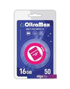 USB Flash 50 16GB (розовый) Oltramax