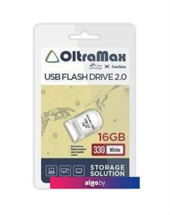 USB Flash 330 16GB (белый) Oltramax