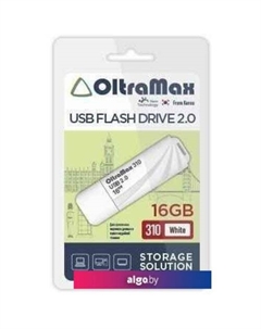 USB Flash 310 16GB (белый) Oltramax
