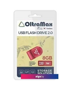 USB Flash 330 8GB (красный) Oltramax
