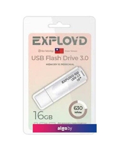 USB Flash 630 16GB (белый) Exployd