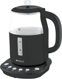 Электрический чайник KL-1373 (черный) Kelli