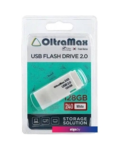 USB Flash 240 128GB (белый) Oltramax
