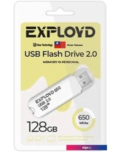 USB Flash 650 128GB (белый) Exployd