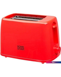 Тостер HS-1015 106192 (красный) Homestar
