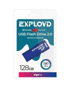 USB Flash 580 128GB (синий) Exployd