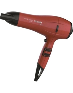 Фен VC-3751 (красный/черный) Viconte