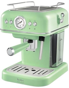 Рожковая кофеварка ECM-245 green Tesler